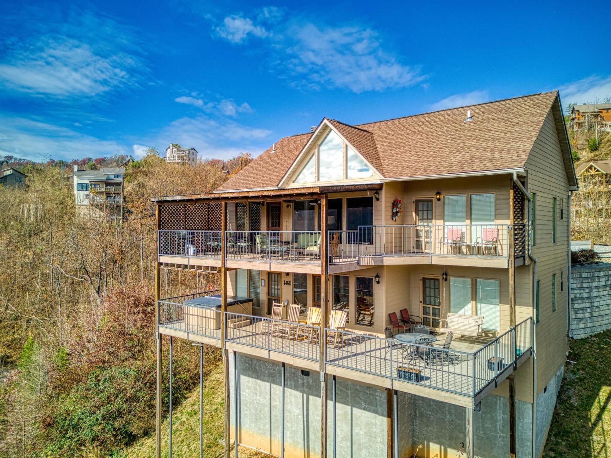 A Million Dollar View- Get 951 Worth Of Free Area Attraction Tickets For Each Paid Day! Villa Gatlinburg Dış mekan fotoğraf